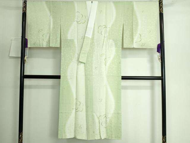 平和屋本店■上質な長襦袢　袷　作家物　京爛慢　舞花文　暈し染め　逸品　未使用　DZAA5520kh5