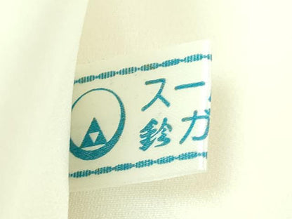 平和屋本店●上質な長襦袢　無双仕立て　刺繍　舞蝶文　半衿刺繍　蒸栗色地　鈴乃屋扱い　逸品　DZAA5528kh5