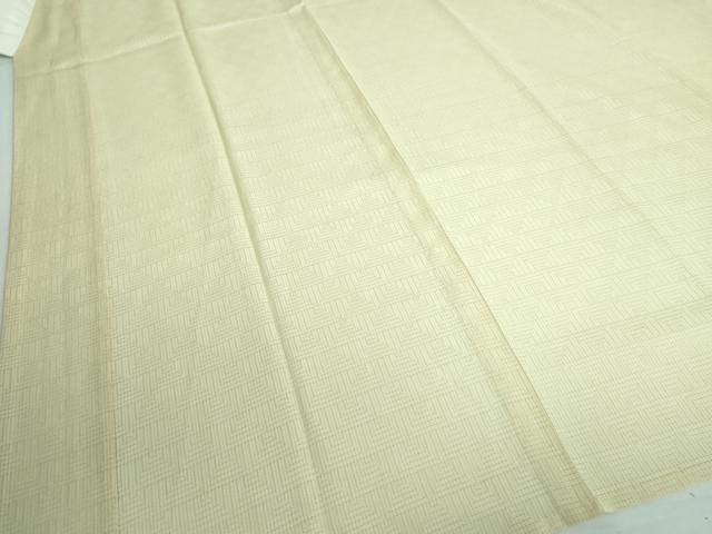 平和屋本店■夏物　長襦袢　変わり絽　淡黄色　逸品　DZAA5529kh5