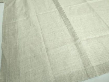 平和屋本店■夏物　小千谷本麻絽　長襦袢　利休茶色地　逸品　DZAA5530kh5