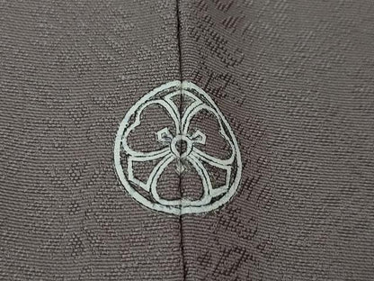 平和屋本店■極上　京の名門　友禅　染の北川　訪問着　刺繍　草花文　鳩羽鼠色地　暈し染め　反端付き　逸品　未使用　DZAA5572kh5
