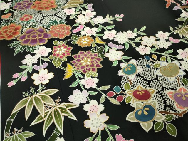 平和屋本店○極上 お引きずり・お引き摺り・引き振袖 和装 結婚式 舞妓