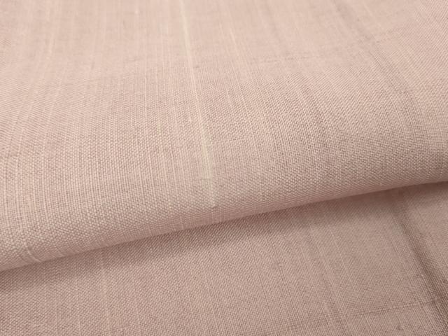 平和屋本店■極上　夏物　紬屋吉平　紗紬　色無地　撫子色　たとう紙付き　逸品　DZAA5583kh5
