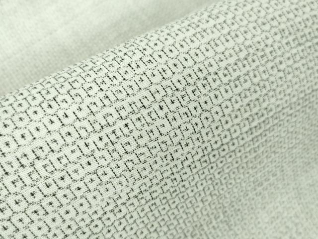 平和屋本店■極上　夏物　石川県指定無形文化財　能登上布　本麻手織上布　100亀甲　総詰め　逸品　未使用　DZAA5595kh5