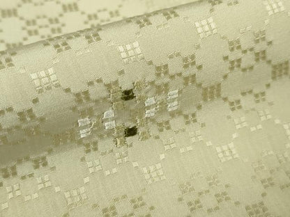 平和屋本店■極上　訪問着　紬地　花織　刺繍　暈し染め　逸品　未使用　DZAA5628kh5
