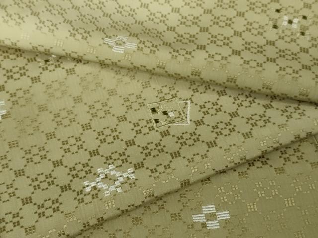 平和屋本店■極上　訪問着　紬地　花織　刺繍　暈し染め　逸品　未使用　DZAA5628kh5