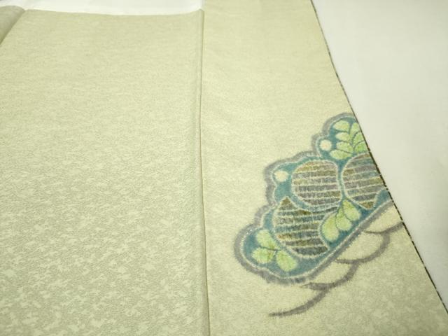 訪問着 樋熊哲也 美しい辻が花絞り 海松藍色 トールサイズ K-4128 訪問着 樋熊哲也 美しい辻が花絞り 海松藍色 トールサイズ K-4128 訪問着