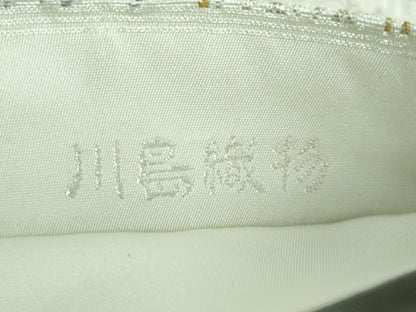 平和屋本店■極上　西陣　川島織物　六通柄　本袋帯　草花尽くし　金銀糸　逸品　未使用　DZAA5653kh5