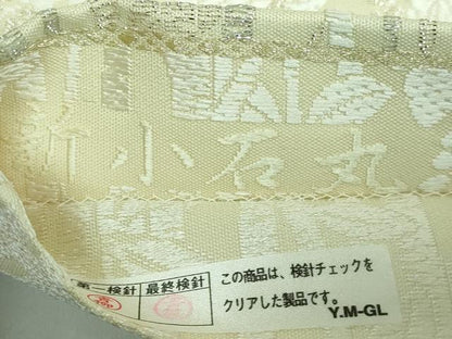 平和屋本店●極上 六通柄袋帯 唐織 新小石丸 プラチナ箔 本金箔 蒸栗色地 逸品 DZAA5700kh5