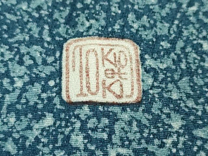平和屋本店■極上　人間国宝　羽田登喜男　TOKIOetTOKI　訪問着　鴛鴦　花丸文　たたき染め　ロング丈　逸品　DZAA5737kh5