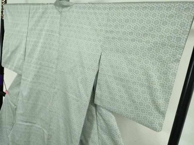 平和屋本店■最高級　人間国宝　北村武資　経錦　紬　七宝紋　染の近江謹製　反端・紙タグ付き　逸品　DZAA5764kh5 期間限定セール20％off○最高級 人間国宝 北村武資 経錦 紬 七宝紋 染