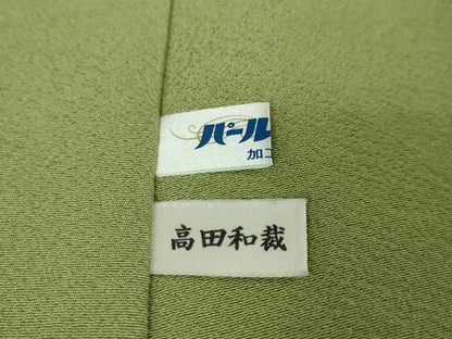 平和屋本店■極上　中国三大刺繍　スワトウ刺繍　汕頭刺繍　総刺繍　訪問着　切嵌花文　逸品　DZAA5780kh5