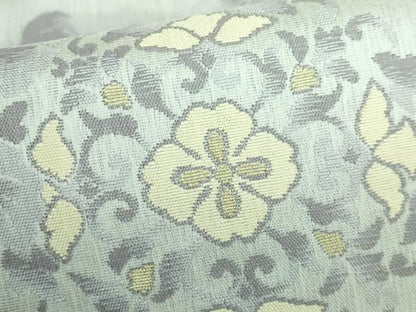 平和屋本店●極上 両面 全通柄袋帯 三重錦織 葡萄唐草文 逸品 DZAA5818kh5