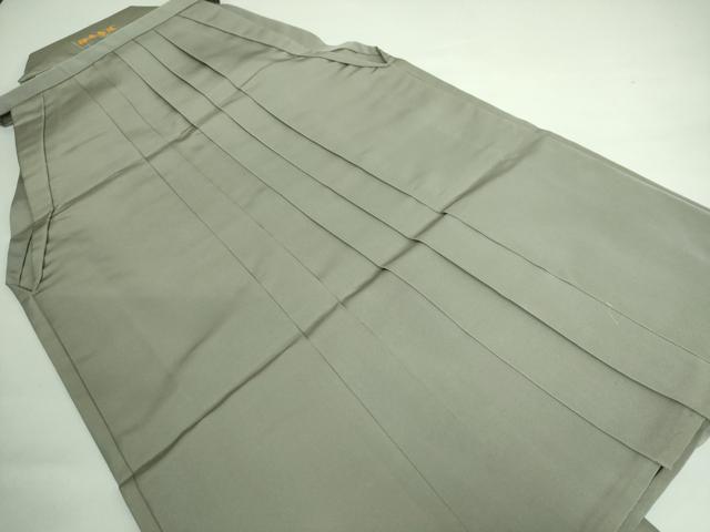 平和屋本店●極上 創業100年毘龍織 米沢阿部吉 男性 馬乗り袴 利休茶色 逸品 DZAA5898kh5