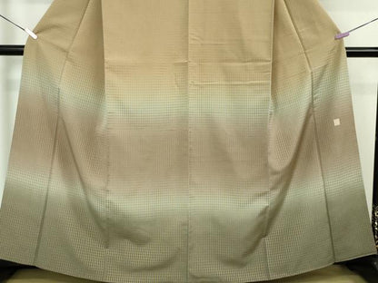 平和屋本店■極上　伝統工芸士　曽根武勇　訪問着　お召地　吉野間道　逸品　DZAA5951kh5
