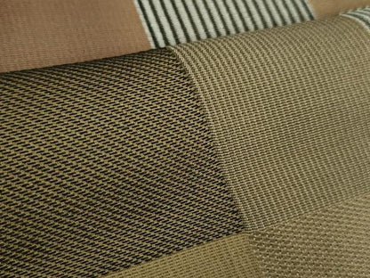 平和屋本店＃極上 長羽織 お召地 市松文様 逸品 未使用 DZAA5962kh5