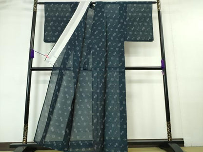 平和屋本店■極上　夏物　本場琉球絣　夏琉球　逸品　未使用　DZAA5981kh5