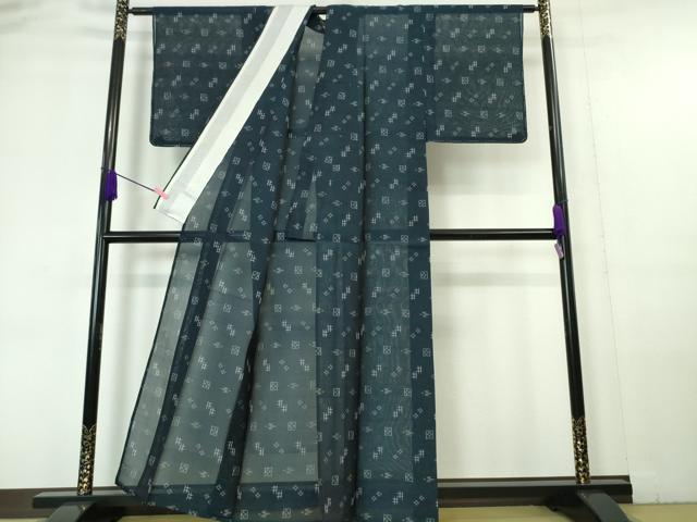 平和屋本店■極上　夏物　本場琉球絣　夏琉球　逸品　未使用　DZAA5981kh5