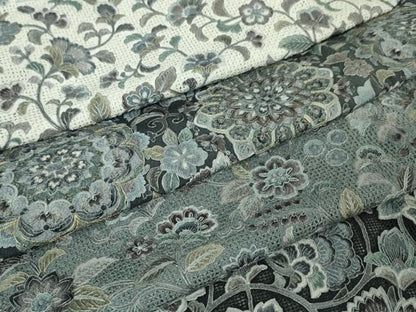 平和屋本店■極上　中国三大刺繍　スワトウ刺繍　汕頭刺繍　総刺繍　訪問着　更紗花文　金糸　逸品　DZAA5994kh5