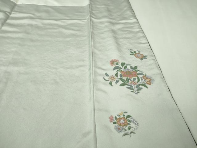 平和屋本店■極上　中国三大刺繍　スワトウ刺繍　汕頭刺繍　総刺繍　訪問着　更紗花文　金糸　逸品　DZAA5994kh5