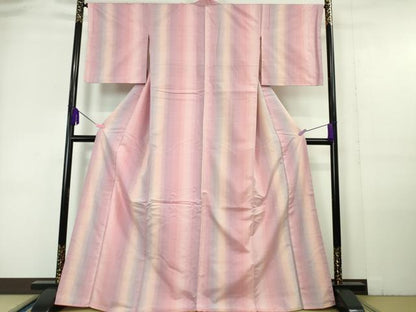 平和屋本店■極上　紅花紬　米沢　間道　鈴乃屋扱い　逸品　未使用　DZAA6000kh5