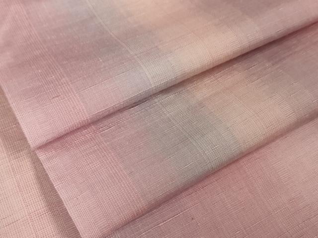 平和屋本店■極上　紅花紬　米沢　間道　鈴乃屋扱い　逸品　未使用　DZAA6000kh5