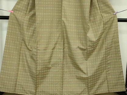 平和屋本店●極上　与那国花織　紬　摘要崎原キヨ作　証紙付き　逸品　DZAA6038kh5