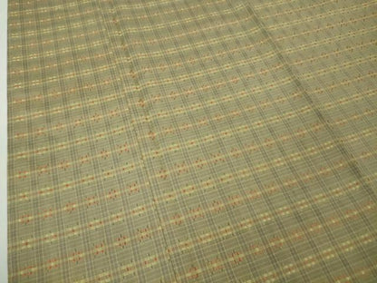 平和屋本店●極上　与那国花織　紬　摘要崎原キヨ作　証紙付き　逸品　DZAA6038kh5