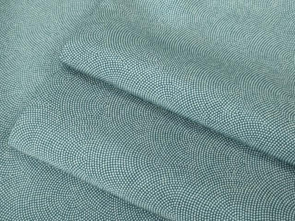 平和屋本店●極上 江戸小紋 鮫小紋柄 薄花色×白 逸品 DZAA6042kh5