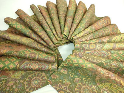 平和屋本店■極上　中国三大刺繍　スワトウ刺繍　汕頭刺繍　相良刺繍　全通柄袋帯　切嵌花文　金彩　逸品　未使用　DZAA6069kh5