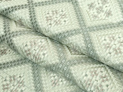 平和屋本店●極上 本場筑前博多織 八寸名古屋帯 菱文 逸品 DZAA6078kh5