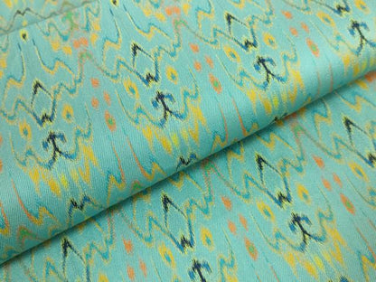 平和屋本店■極上　龍村美術織物　九寸開き名古屋帯　獅噛太子　逸品　DZAA6079kh5