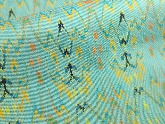 平和屋本店■極上　龍村美術織物　九寸開き名古屋帯　獅噛太子　逸品　DZAA6079kh5