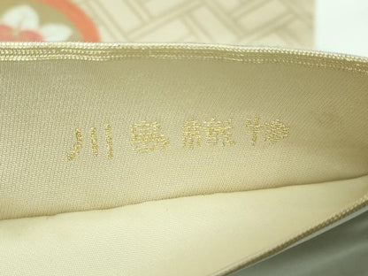平和屋本店■極上　西陣　川島織物　六通柄　本袋帯　唐織　花蝶丸文　金糸　逸品　DZAA6081kh5
