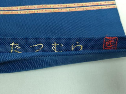 平和屋本店■極上　龍村美術織物　たつむら　九寸開き名古屋帯　おおとり錦　金糸　逸品　DZAA6100kh5
