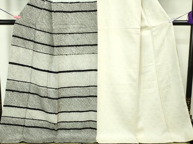 平和屋本店■極上　訪問着　総絞り　横段文　ロング丈　逸品　未使用　DZAA6160kh5