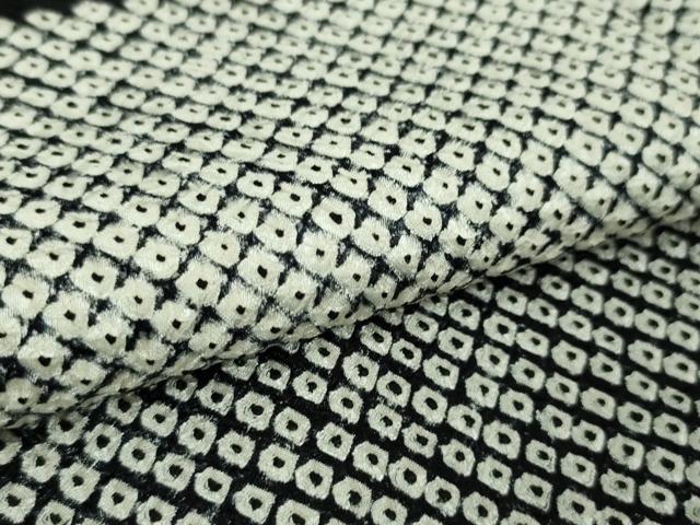 平和屋本店■極上　訪問着　総絞り　横段文　ロング丈　逸品　未使用　DZAA6160kh5