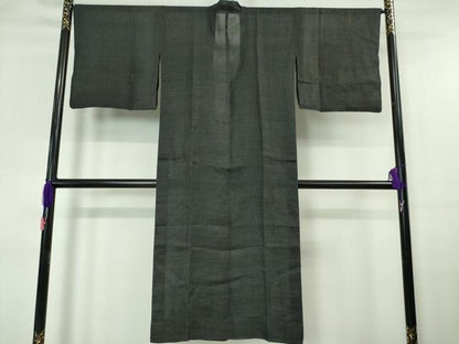 平和屋本店＊極上 夏物 石川県指定無形文化財 能登上布 本麻手織上布 道中着 ロング丈 逸品 DZAA6173kh5