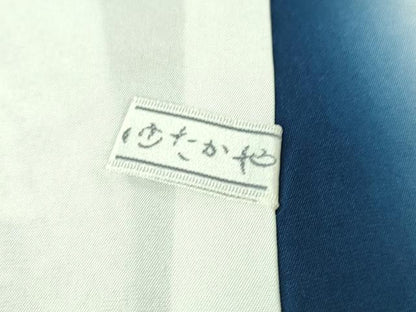 平和屋本店●極上　本場大島紬　白大島　7マルキ　牡丹間道　逸品　DZAA6180kh6