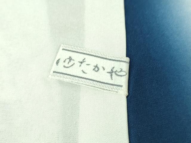 平和屋本店●極上　本場大島紬　白大島　7マルキ　牡丹間道　逸品　DZAA6180kh6