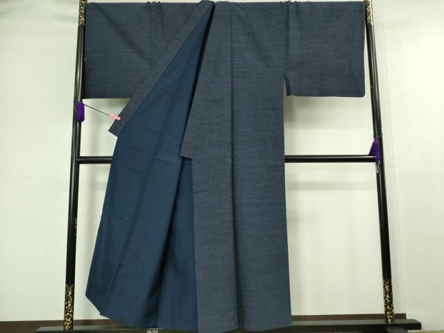 平和屋本店●極上 男性 本場結城玉紬 アンサンブル キングサイズ 結織苑 証紙付き 逸品 DZAA6191kh5