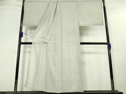 平和屋本店■極上　夏物　男性　本場大島紬　夏大島　白大島　キングサイズ　150亀甲　総詰め　逸品　DZAA6224kh5