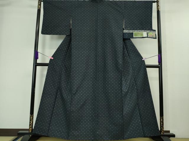 平和屋本店■極上　本場琉球　琉球花織　紬　手おり　大城永光作　証紙付き　逸品　DZAA6225kh5