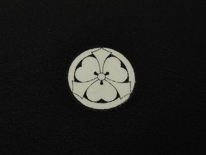 平和屋本店■極上　山口静樹　山口美術織物　黒留袖　御衣　錦繍　白鷺　冊子付き　逸品　DZAA6226kh5