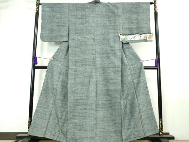 平和屋本店■極上　本場結城紬　重要無形文化財　奥順謹製　証紙付き　逸品　DZAA6238kh5