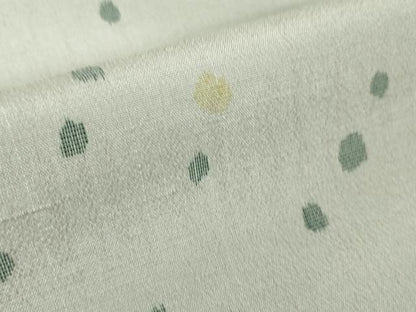 平和屋本店▽極上 結城ちぢみ 単衣 小倉謹製 小倉太々 今幡部 霰文 証紙付き 逸品 DZAA6240kh5