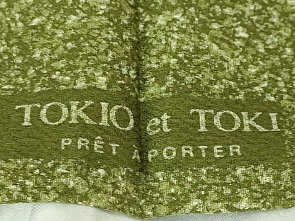 平和屋本店■極上　人間国宝　羽田登喜男　TOKIOetTOKI　訪問着　鴛鴦梅松文　たたき染め　逸品　DZAA6247kh5