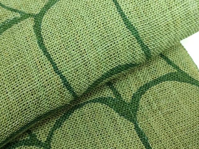 平和屋本店■極上　夏物　八寸名古屋帯　科布　青海波　逸品　DZAA6296kh5