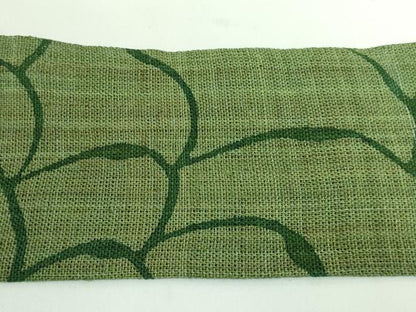 平和屋本店■極上　夏物　八寸名古屋帯　科布　青海波　逸品　DZAA6296kh5
