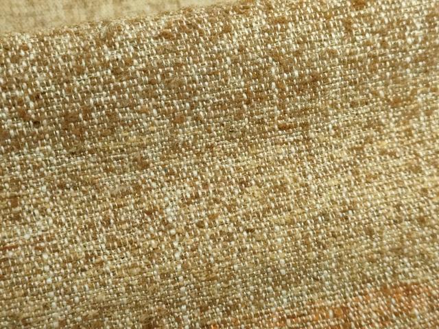 平和屋本店●極上 出羽の織座 八寸名古屋帯 ぜんまい織 横段文 逸品 DZAA6298kh5